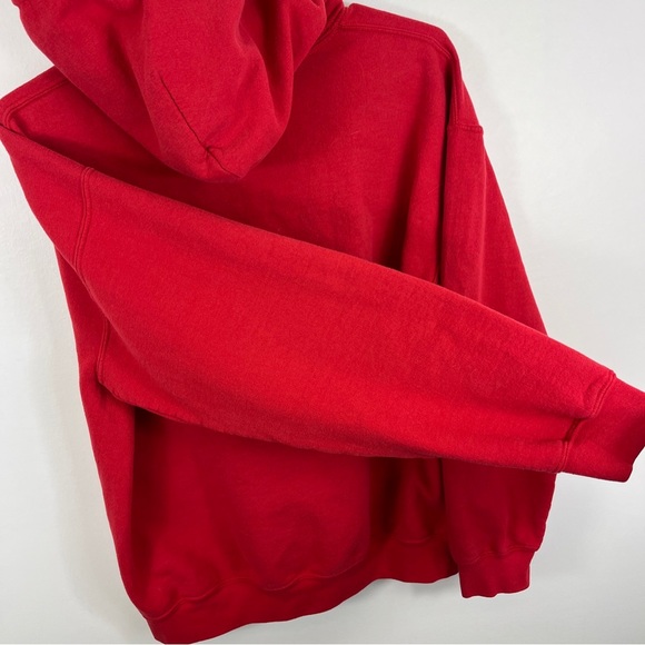 Ohio State Buckeyes NCAA Football Red Hoodie Sweatshirt Gator Bowl 2012 Fits Sm - Picture 10 of 13